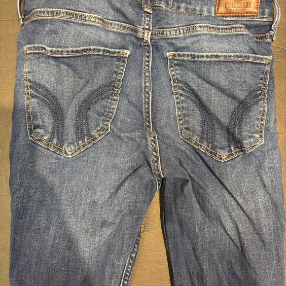 Hollister Women’s Skinny Jeans – Size 7R (W28 L30) – Ripped Knee Urban Style - Picture 4 of 8